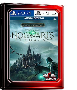 Hogwarts Legacy: Edição Digital Deluxe - PS4/PS5 MÍDIA DIGITAL