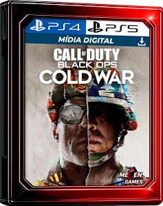 CALL OF DUTY BLACK OPS COLD WAR PS4/PS5 MÍDIA DIGITAL