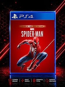 MARVEL'S SPIDER-MAN: GAME OF THE YEAR EDITION MÍDIA DIGITAL PARA PS4