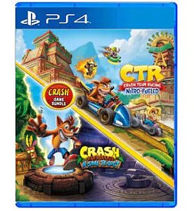 Pacote Crash Bandicoot™ N. Sane Trilogy + CTR Nitro-Fueled PS4 Midia Digital