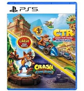 Pacote Crash Bandicoot™ N. Sane Trilogy + CTR Nitro-Fueled PS5 Midia Digital