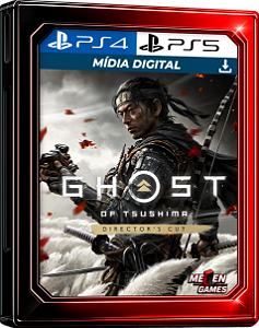Ghost of Tsushima: Versão do Diretor PS4/PS5 Mídia Digital