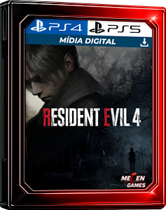RESIDENT EVIL 4 REMAKE PS4/PS5 MÍDIA DIGITAL