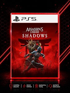 ASSASSINS CREED SHADOWS MÍDIA DIGITAL PARA PS5
