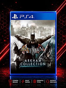 BATMAN ARKHAM COLLECTION MÍDIA DIGITAL PARA PS4