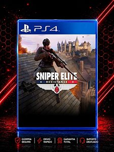 SNIPER ELITE RESISTANCE MÍDIA DIGITAL PARA PS4