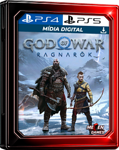GOD OF WAR RAGNAROK PS4/PS5 MÍDIA DIGITAL