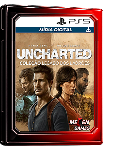 UNCHARTED: Coleção Legado dos Ladrões PS5 Mídia Digital