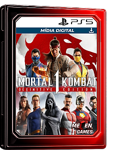 MORTAL KOMBAT 1 EDIÇÃO DEFINITIVA PS5 MÍDIA DIGITAL