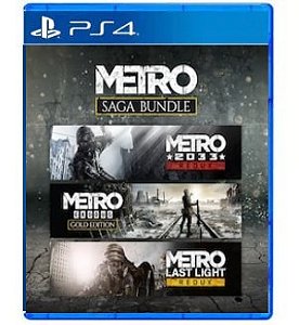 Conjunto Metro Saga Ps4 Mídia Digital
