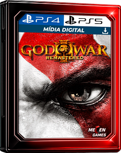 GOD OF WAR III REMASTERIZADO PS4/PS5 MÍDIA DIGITAL