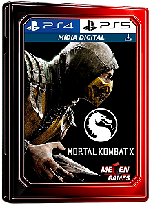 MORTAL KOMBAT X PS4/PS5 MÍDIA DIGITAL