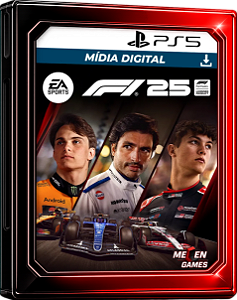 F1 25 - Fórmula 1 PS5 MÍDIA DIGTAL
