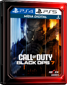 Call of Duty Black Ops 7 PS4/PS5 Midia Digital