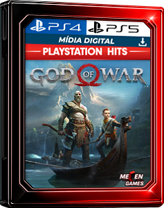 GOD OF WAR PS4/PS5 MÍDIA DIGITAL