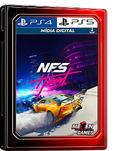 NEED FOR SPEED HEAT PS4/PS5 MÍDIA DIGITAL