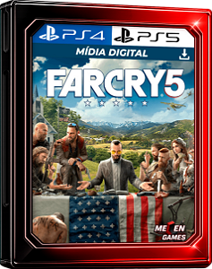 FAR CRY 5 PS4/PS5 MÍDIA DIGITAL