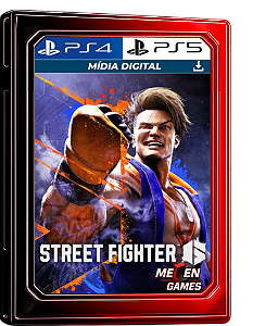 STREET FIGHTER 6 PS4/PS5 MÍDIA DIGITAL