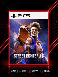 STREET FIGHTER 6 MÍDIA DIGITAL PARA PS5
