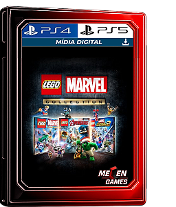 COLEÇÃO LEGO MARVEL PS4/PS5 MÍDIA DIGITAL