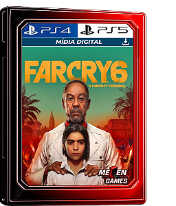 FAR CRY 6 PS4/PS5 MÍDIA DIGITAL