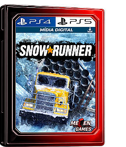 SNOWRUNNER PS4/PS5 MÍDIA DIGITAL