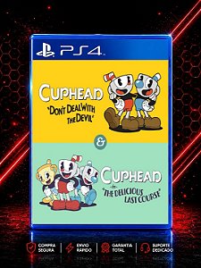 CUPHEAD & THE DELICIOUS LAST COURSE MÍDIA DIGITAL PARA PS4