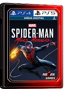 Marvel's Spider-Man: Miles Morales PS4/PS5 Mídia Digital