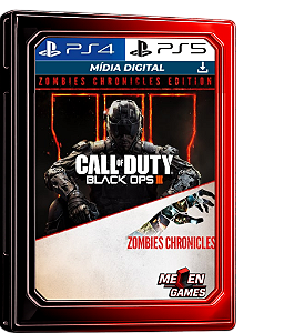 Call of Duty®: Black Ops III - Edição Zombies Chronicles PS4/PS5 MÍDIA DIGITAL