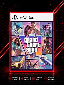 GTA 6 - GRAND THEFT AUTO VI PRÉ VENDA MÍDIA DIGITAL PARA PS5