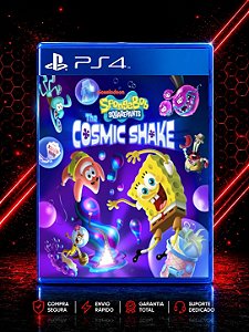 BOB ESPONJA THE COSMIC SHAKE MÍDIA DIGITAL PARA PS4
