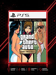 GRAND THETH AUTO: THE TRILOGIA GTA MÍDIA DIGITAL PARA PS5