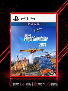 MICROSOFT FLIGHT SIMULATOR 2024 MÍDIA DIGITAL PARA PS5