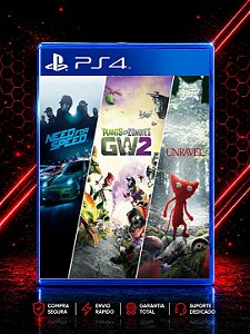 PACOTE FAMILIAR EA MÍDIA DIGITAL PARA PS4
