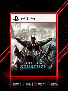 BATMAN ARKHAM COLLECTION MÍDIA DIGITAL PARA PS5