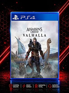 ASSASSINS CREED VALHALLA MÍDIA DIGITAL PARA PS4