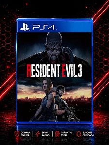 RESIDENT EVIL 3 MÍDIA DIGITAL PARA PS4