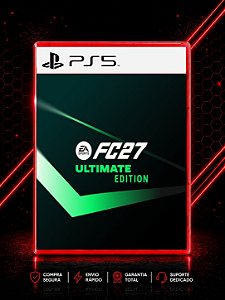 PRÉ VENDA EA SPORTS FC 27 FIFA EDIÇÃO ULTIMATE MÍDIA DIGITAL PARA PS5