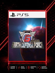 EARTH DEFENSE FORCE 6 MÍDIA DIGITAL PARA PS5