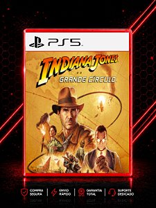 INDIANA JONES E O GRANDE CÍRCULO MÍDIA DIGITAL PARA PS5