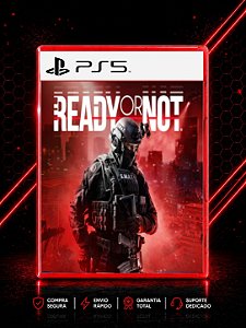 READY OR NOT MÍDIA DIGITAL PARA PS5