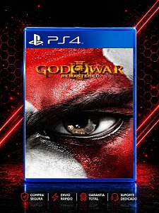 GOD OF WAR III REMASTERIZADO PS4 MÍDIA DIGITAL