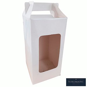 Caixa Resinada para Copos ou Long Drinks com Alça