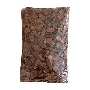 Casca de Pinus Semi-Polida – 6kg - Para caso, jardins