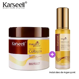 Máscara Capilar de Colágeno + Óleo de Argan Karseell®
