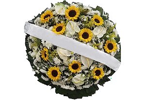 Coroa de Flores para Velório Florescer