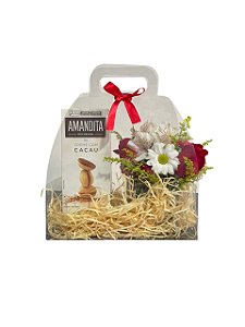 GlassBloom -  Arranjo Floral com Amanditas
