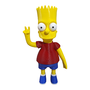 Boneco Action Figure Bart Simpson 3D