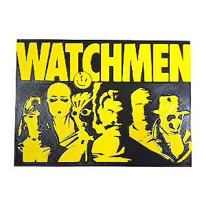 Placa Decorativa 3D Watchmen