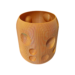 Vaso Decorativo Com Efeito Lua